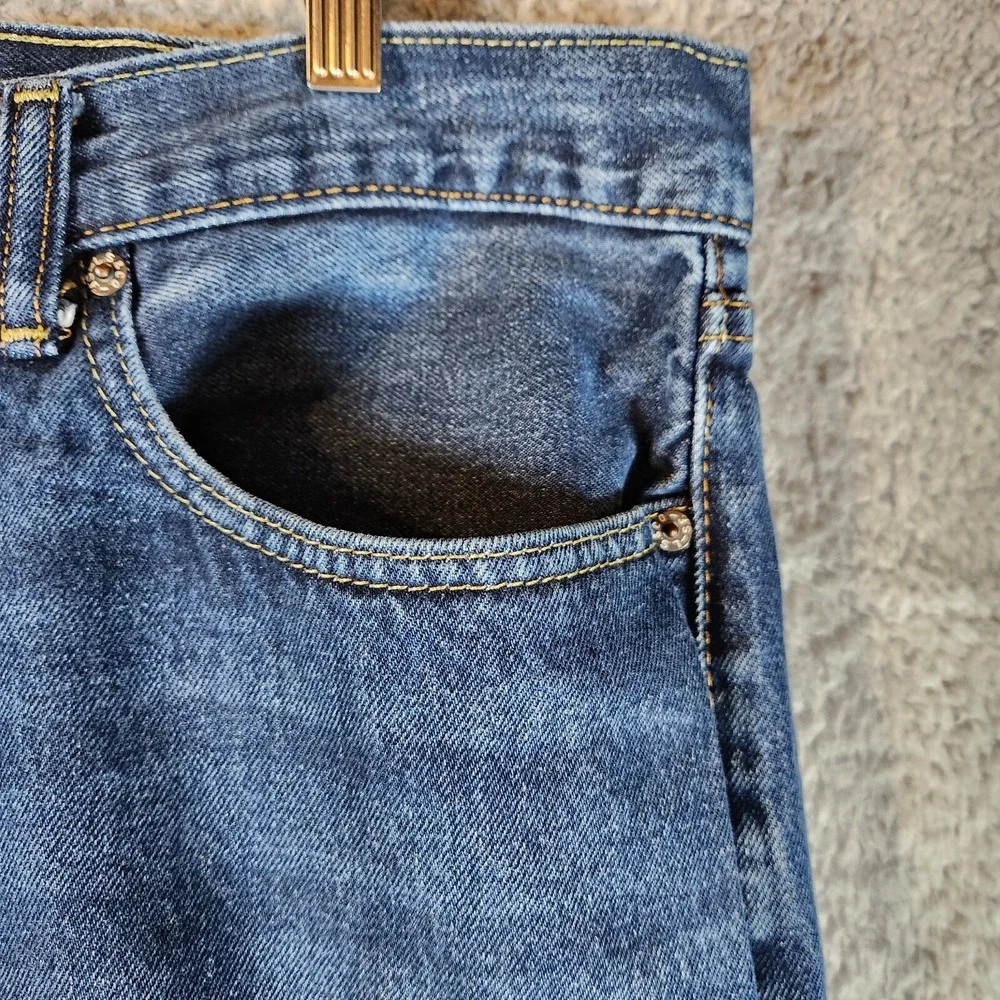 Levi's 559 Jeans‎ Men's 38X30 (Fits 39x29) Blue Denim Pockets Straight Leg